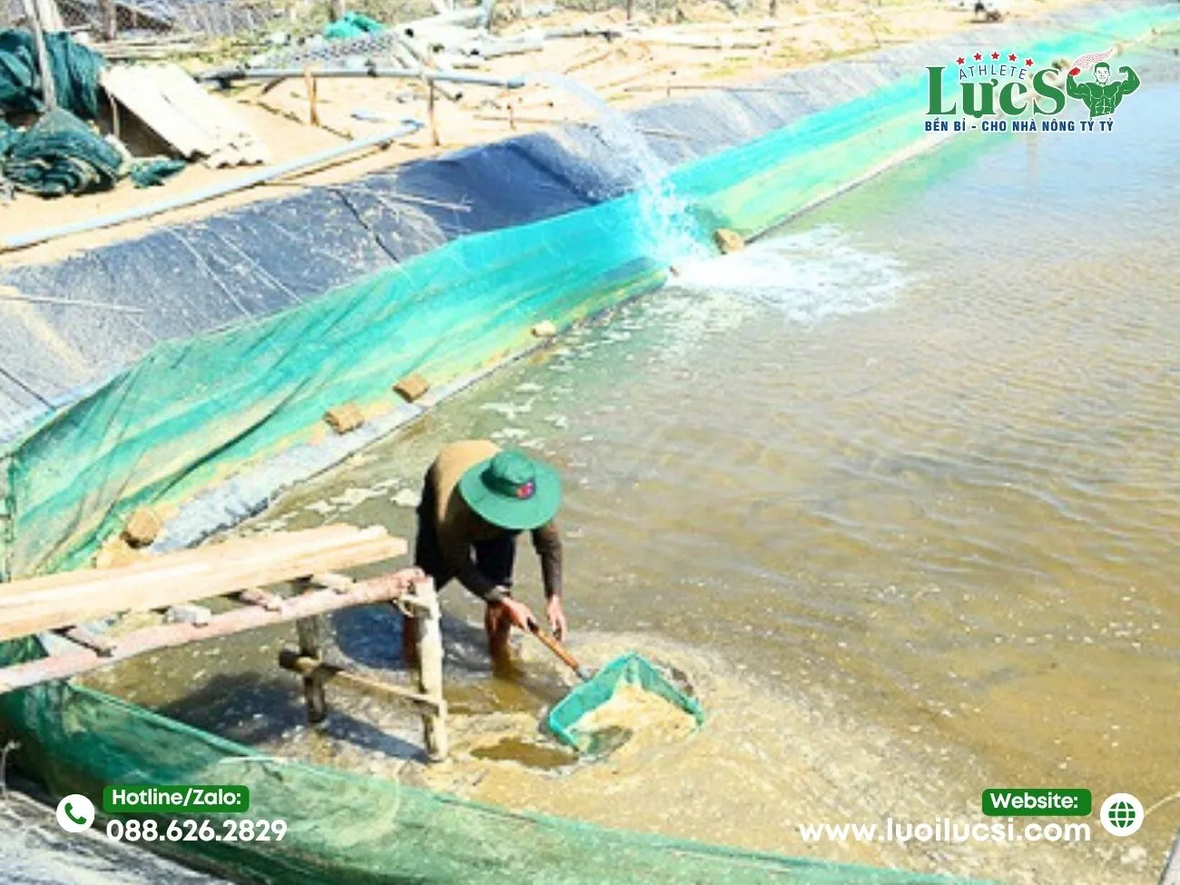 Vì Sao Lưới Cước Ô Vuông Là Giải Pháp Bền Vững Cho Ngành Nuôi Thủy Sản?