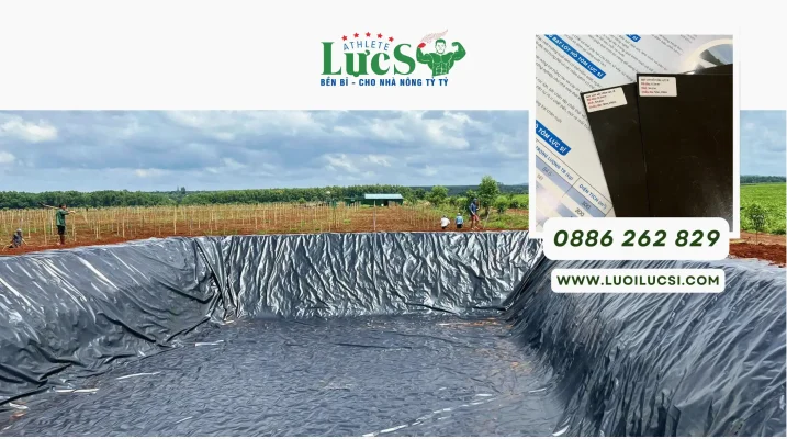 Cách Tính Diện Tích Bạt HDPE Làm Hồ Chứa Nước Nông Nghiệp Chuẩn Nhất