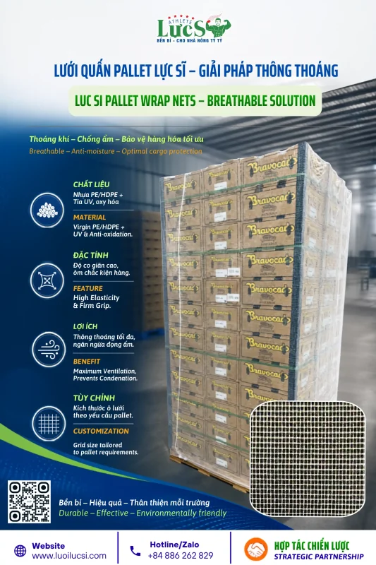 Why Pallet Wrap Net is the Ultimate Alternative to Traditional Stretch Film? 2 Top 5 Benefits of Switching to Pallet Netting